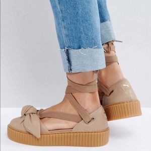 FENTY Bow Creeper Sandal Size 8 Brand New!!